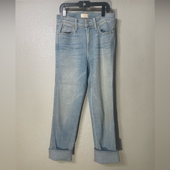 Mother The Pony Boy Ankle Fray Jeans - Size 25 - Picture 1 of 9